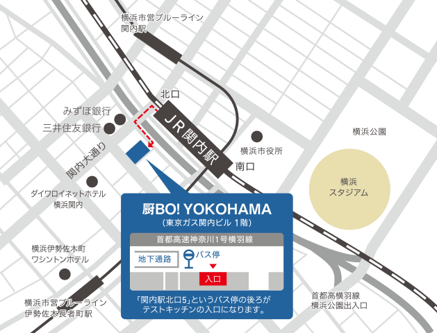 厨BO!YOKOHAMA地図