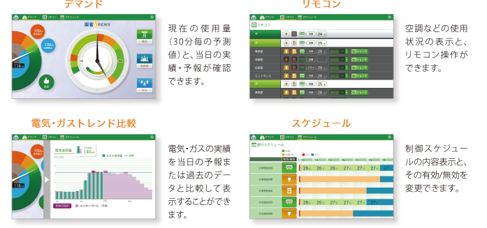 見やすい！ ＆ 使いやすい！ タブレットアプリケーション