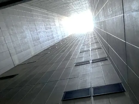 自然換気窓とボイド