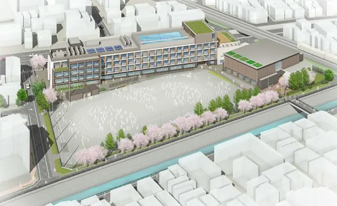 板橋区/区立上板橋第一中学校